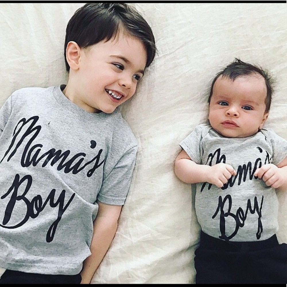 Mommas boy shirt or onesie